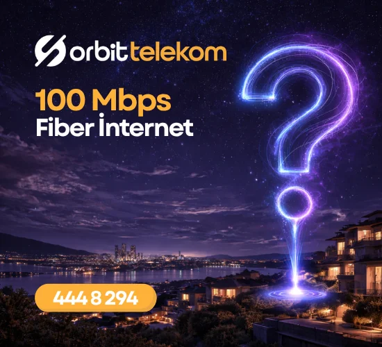 Fiber 100 Mbps'e Kadar Limitsiz