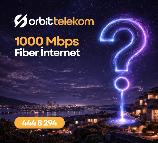 Fiber 1000 Mbps'e Kadar Limitsiz
